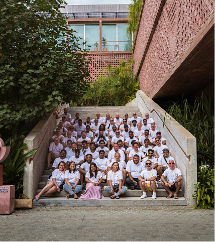 The Incsub team on a retreat in Bali, Indonesia